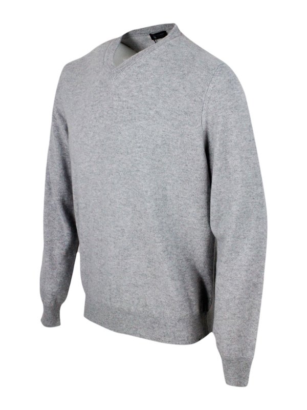 COLOMBO: crew necks online - Colombo sweaters grey