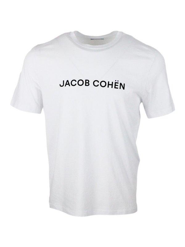 JACOB COHEN: T-shirts - T-Shirt - Weiß