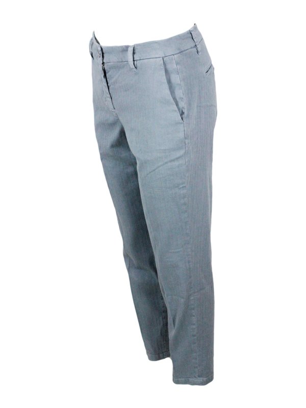 JACOB COHEN: casual jackets online - Jacob cohen trousers light blue
