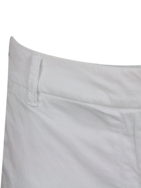 Jacob cohen trousers white shop online: JACOB COHEN