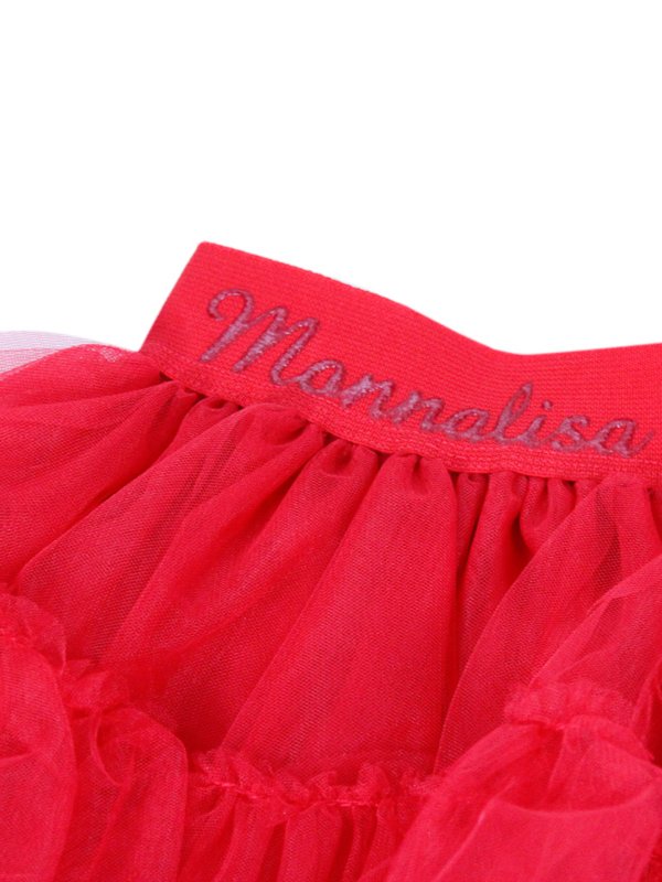 MONNALISA: gonne al ginocchio  e longuette online - Monnalisa veste di rosso