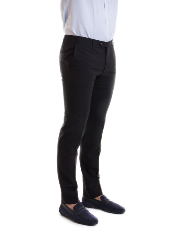 CORNELIANI: カジュアルトラウザー online - カジュアルパンツ - 黒