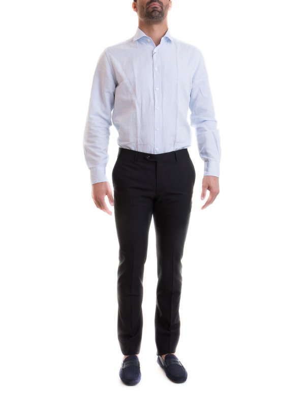 The Best Shops CORNELIANI: カジュアルトラウザー - カジュアルパンツ - 黒