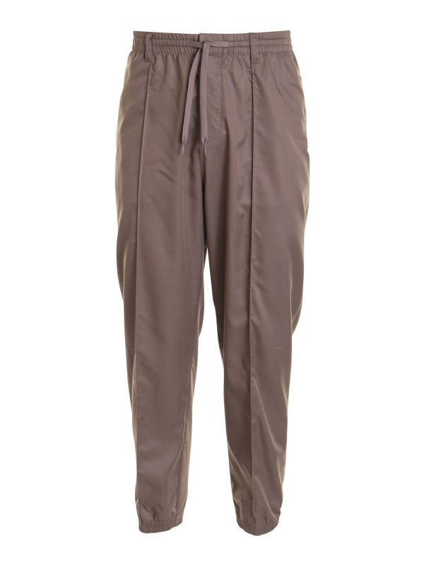 EMPORIO ARMANI: Pantalones casual - Pantalón Casual - Beis