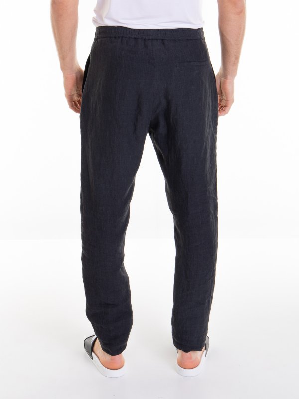 カジュアルパンツ - 黒 shop online: EMPORIO ARMANI