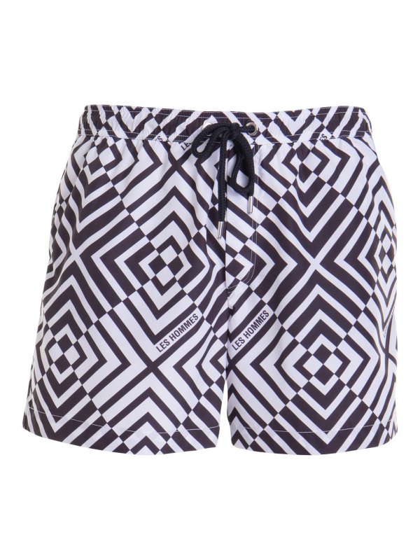 LES HOMMES: 水着 - ワンピース - 黒