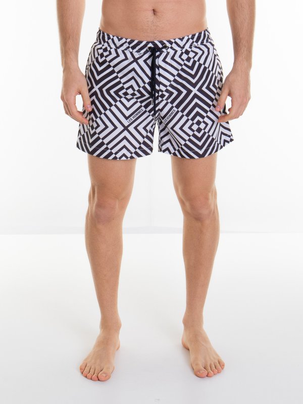 The Best Shops LES HOMMES: 水着 - ワンピース - 黒