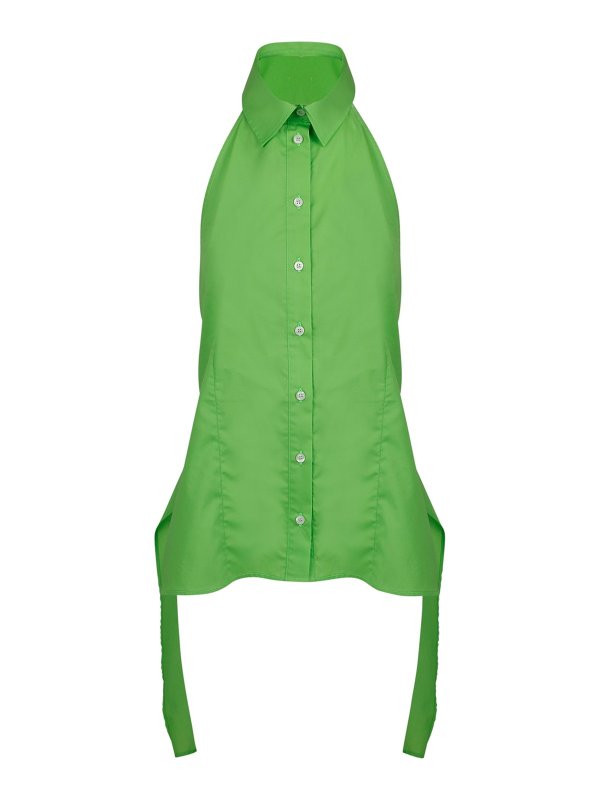 m.s.g.m.: Tops y camisetas sin mangas - Top - Verde