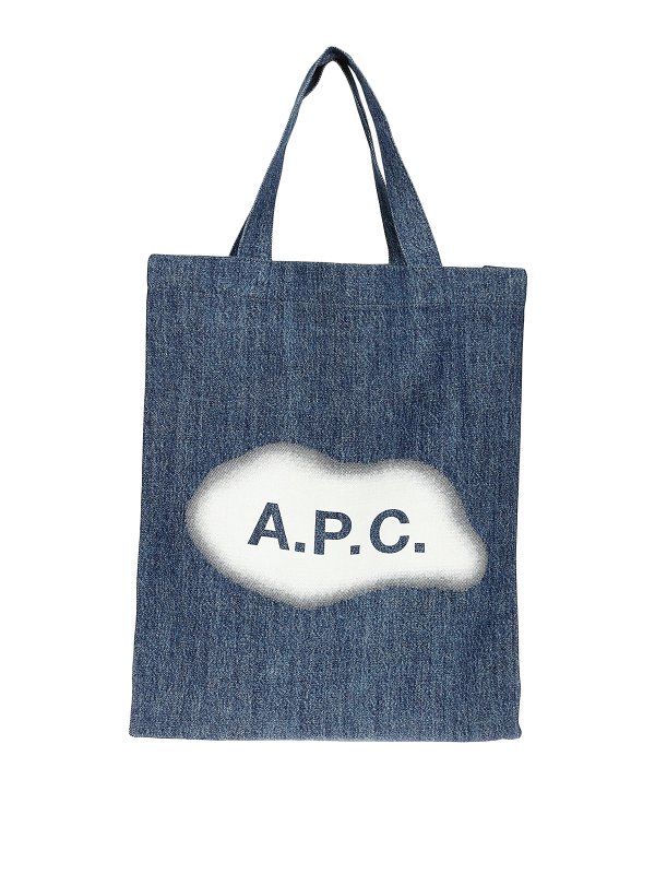 A.P.C.: totes bags - Tote lou mini anses