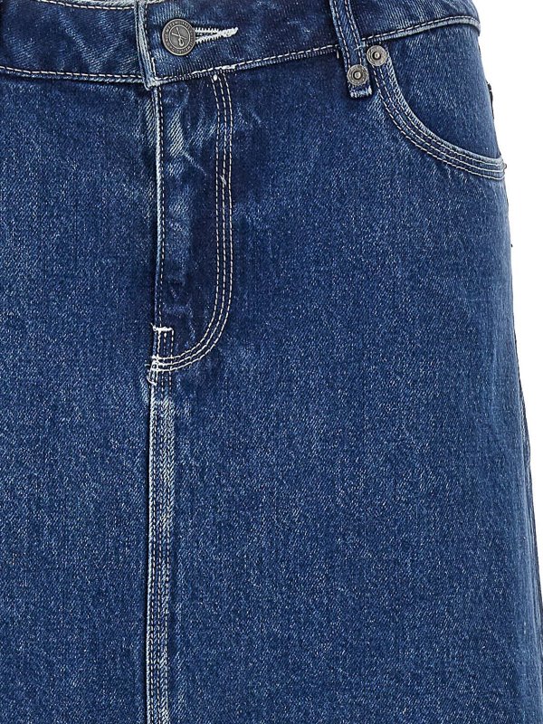 The Best Shops A.P.C.: mini skirts - moss miniskirt