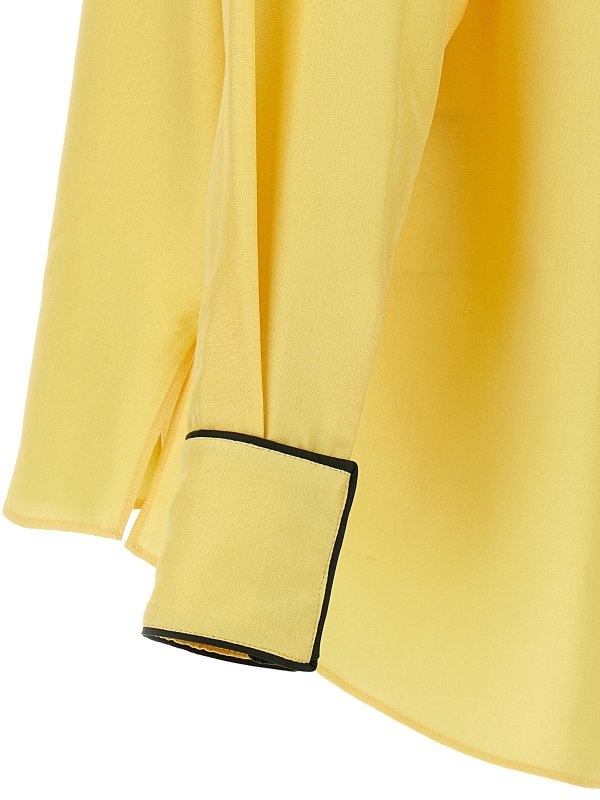 Contrast piping shirt shop online: BALLY