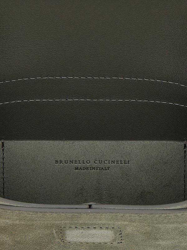 クロスボディバッグ - グレー shop online: BRUNELLO CUCINELLI