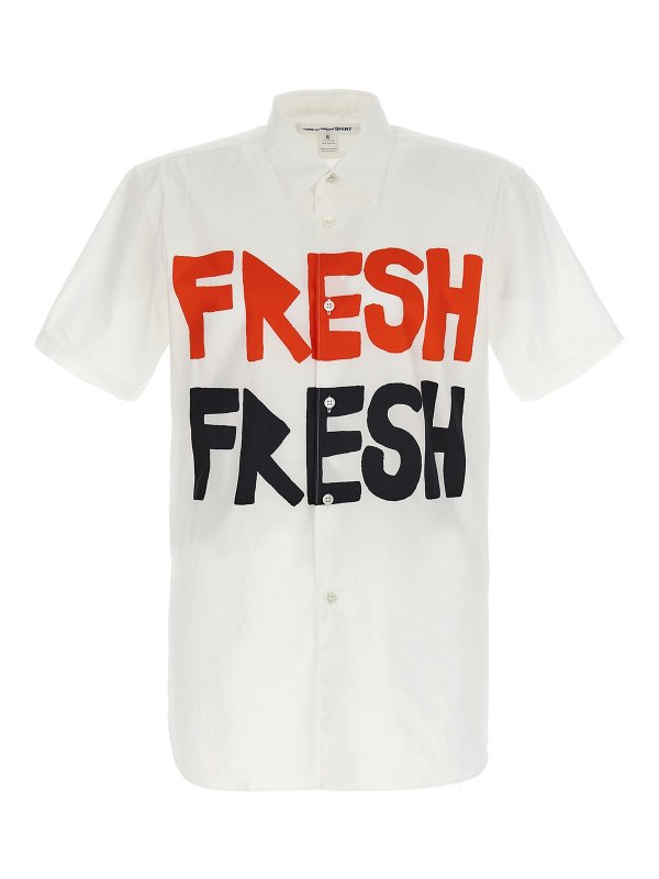 COMME DES GARCONS: Camisas - Camisa - Blanco