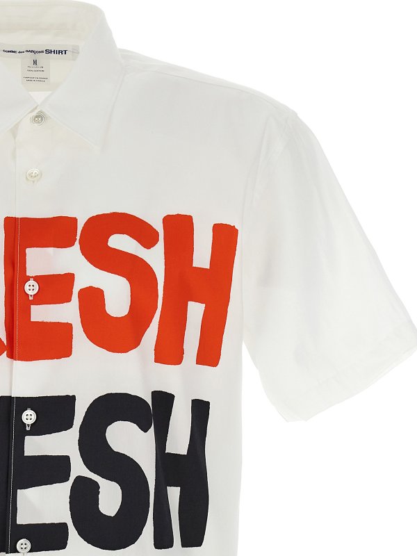 The Best Shops COMME DES GARCONS: Camisas - Camisa - Blanco