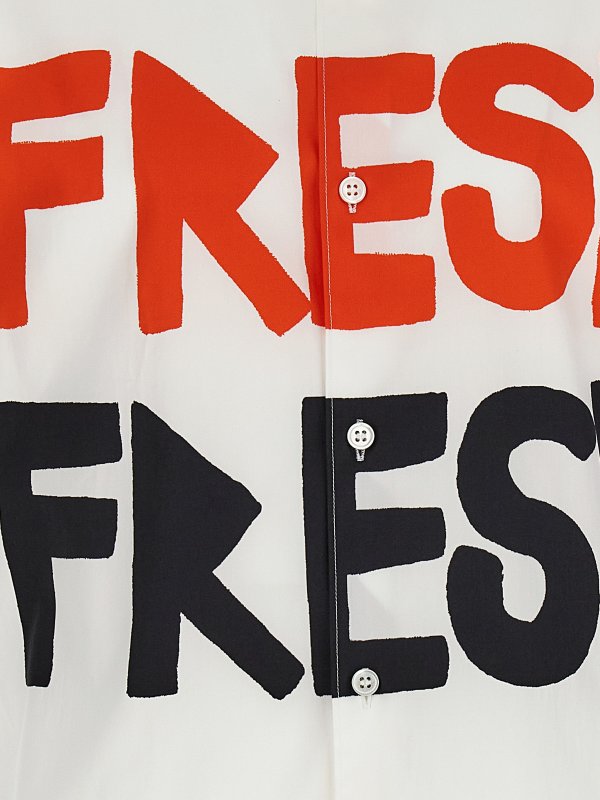 Camisa - Blanco shop online: COMME DES GARCONS