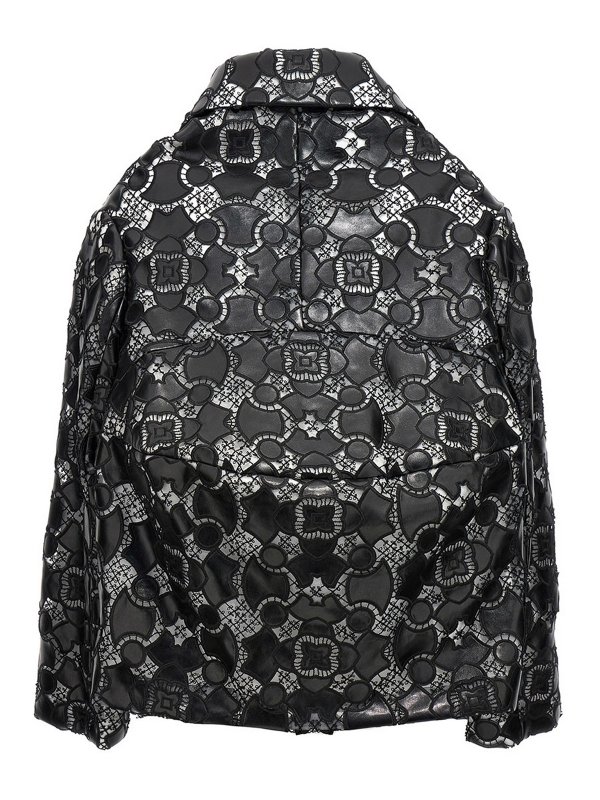COMME DES GARCONS: casual jackets online - Lace laser jacket