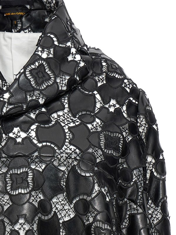 Lace laser jacket shop online: COMME DES GARCONS