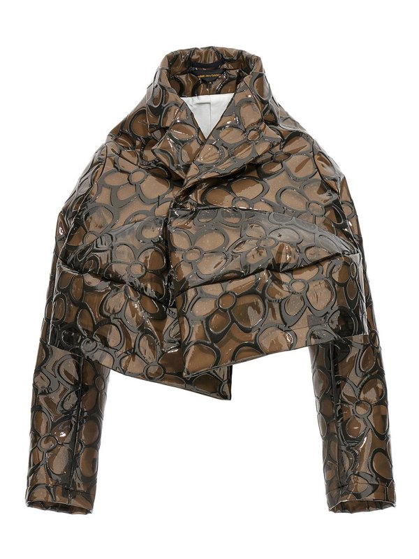 COMME DES GARCONS: カジュアルジャケット - 膝丈コート - グレー