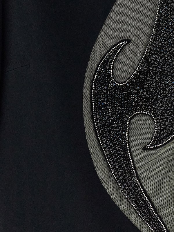 Robe Au Genou - Noir shop online: DAVID KOMA