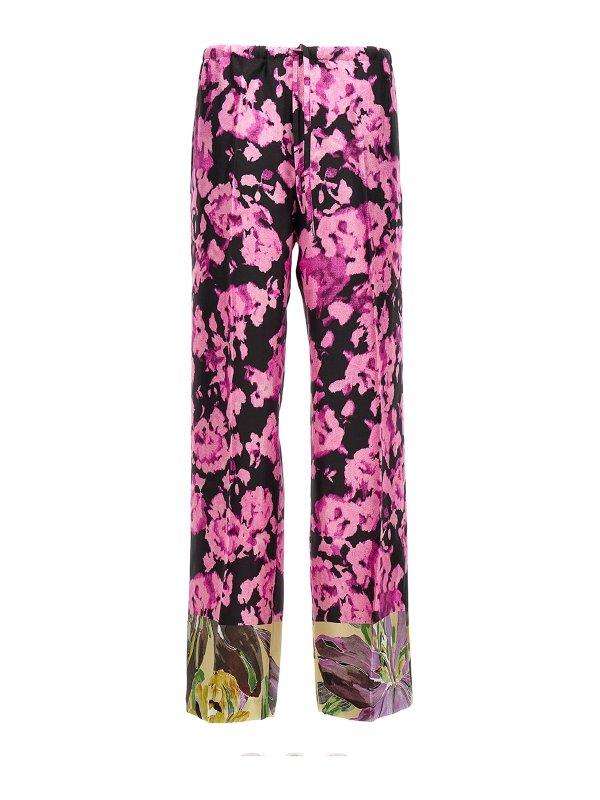 DRIES VAN NOTEN: カジュアルトラウザー - カジュアルパンツ - Puvis