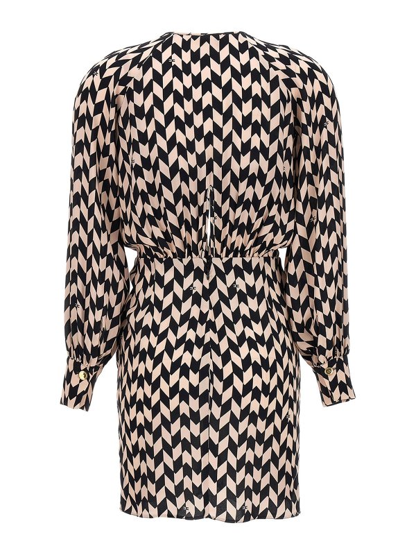 ELISABETTA FRANCHI: ニーレングスドレス online - 膝丈/ミディスカート - 白