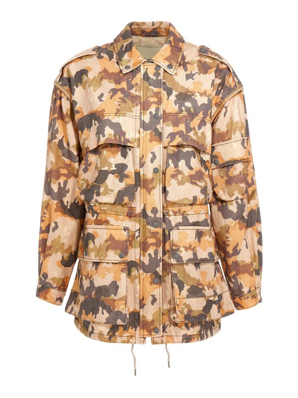 ISABEL MARANT: Casualjacken - Casualjacke - Bunt