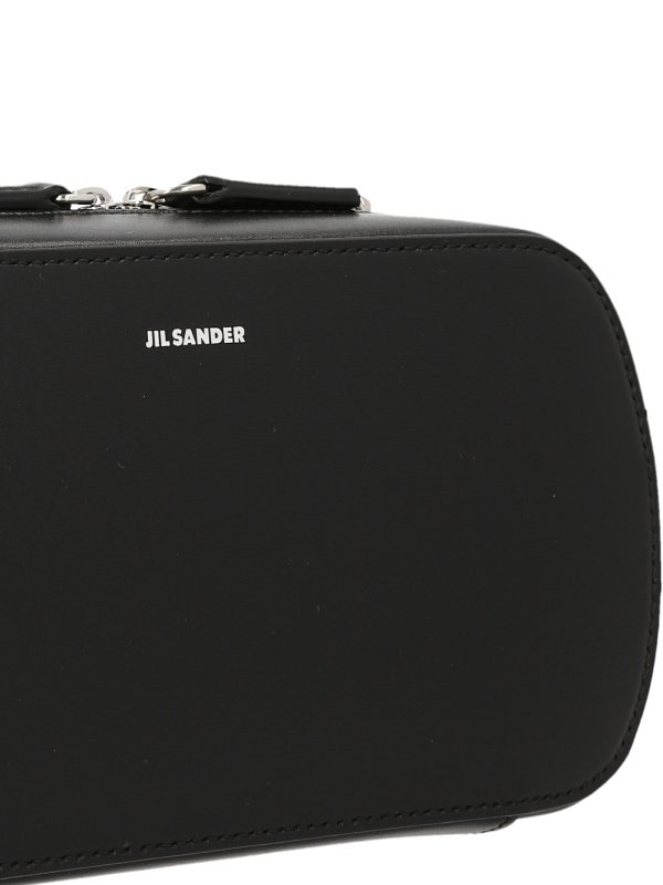 The Best Shops JIL SANDER: クロスボディバッグ - クロスボディバッグ - 黒