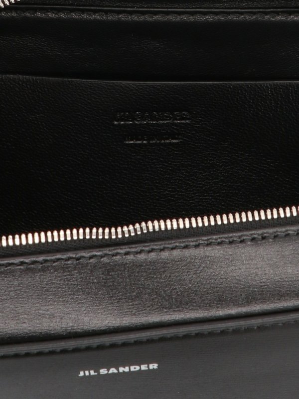 クロスボディバッグ - 黒 shop online: JIL SANDER