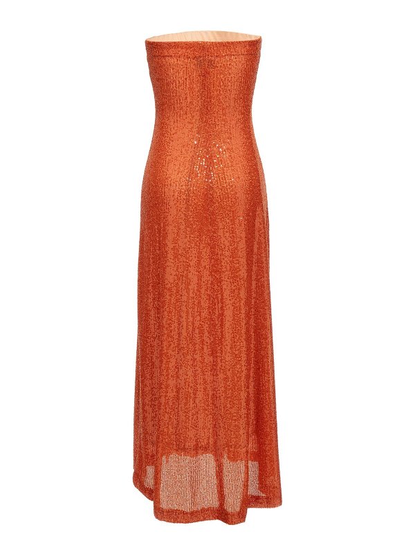 LE TWINS: Abendkleider online - Knielanges Kleid - Orange