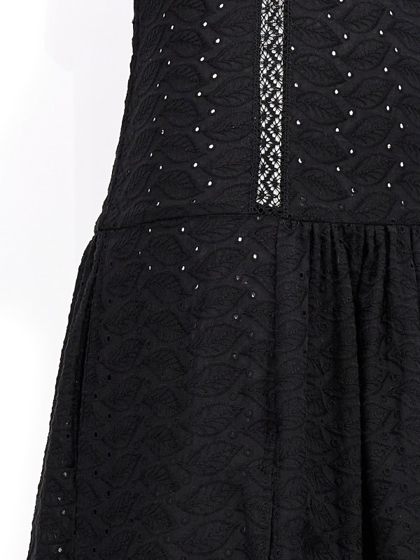 膝丈ドレス - 黒 shop online: LE TWINS