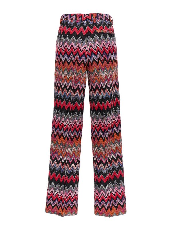 MISSONI: casual trousers online - Zig zag pants