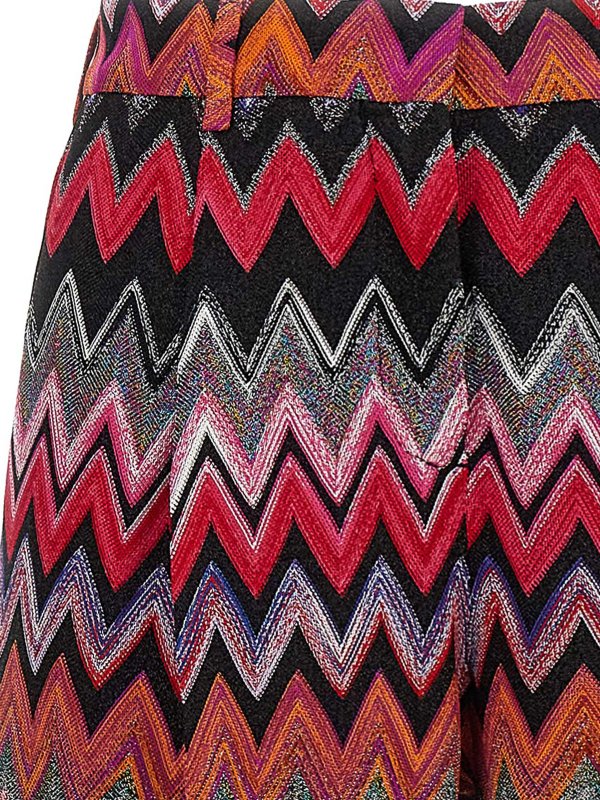 The Best Shops MISSONI: casual trousers - Zig zag pants