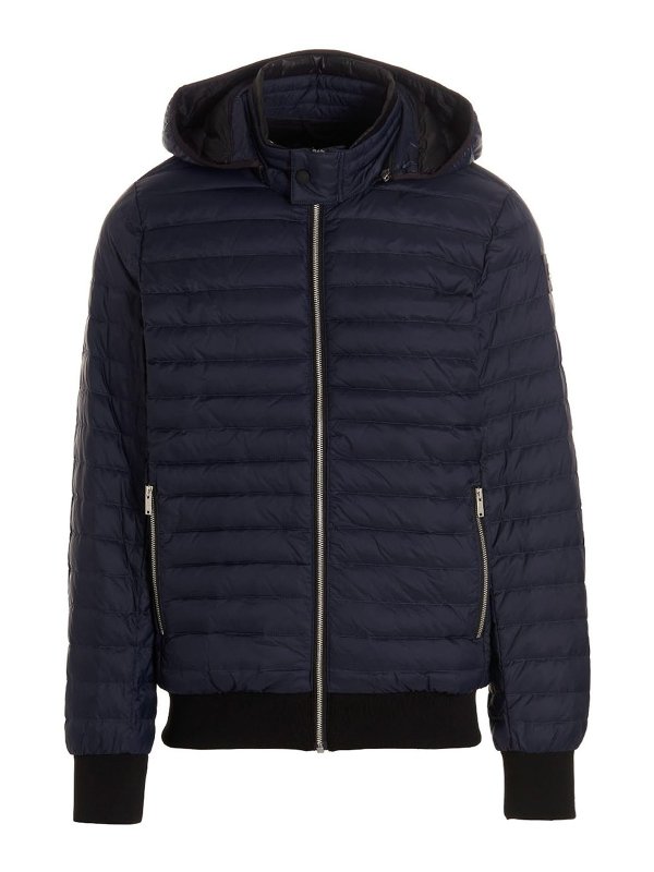 MOOSE KNUCKLES: bombers - air down bomber down jacket