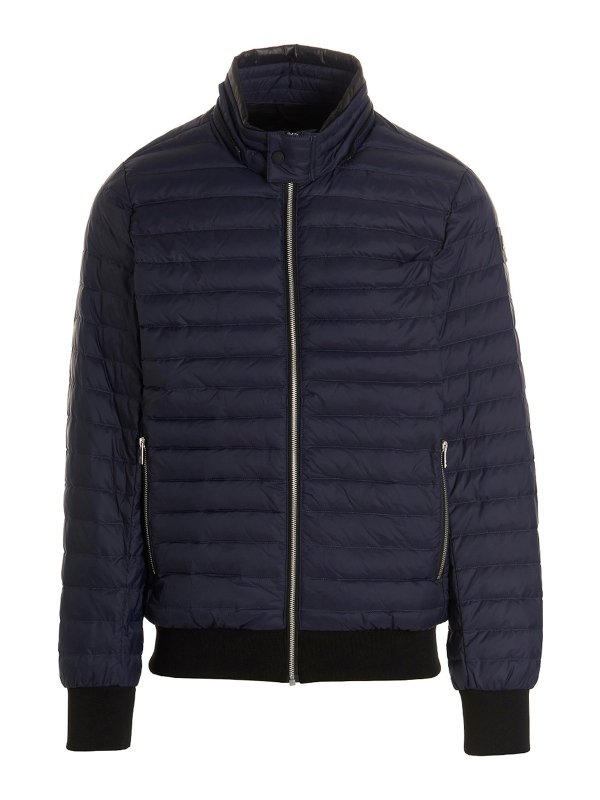 MOOSE KNUCKLES: bombers online - air down bomber down jacket