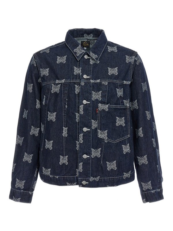 NEEDLES: cappotti al ginocchio - Giacca jacquard