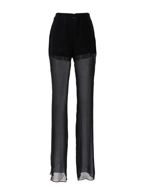 NENSI DOJAKA: pantaloni casual - pantaloni in seta