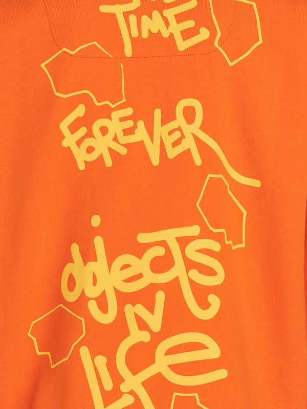 パーカー・フーディ Objects IV Life 'Continuity' hoodie (OBJ00111021 STDORG) Objects IV Life continuity hoodie - Orange | OBJ00111021STDORG