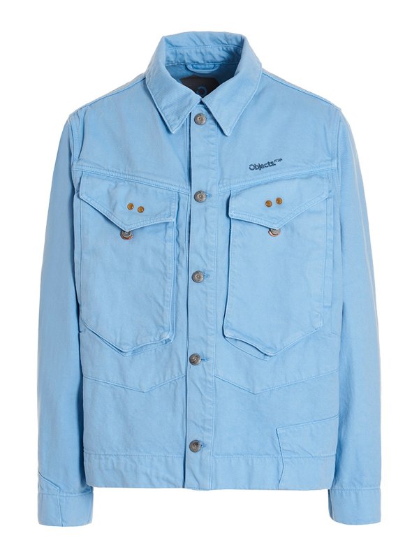 OBJECTS IV LIFE: Abrigos semilargos - Abrigo Midi - Azul Claro