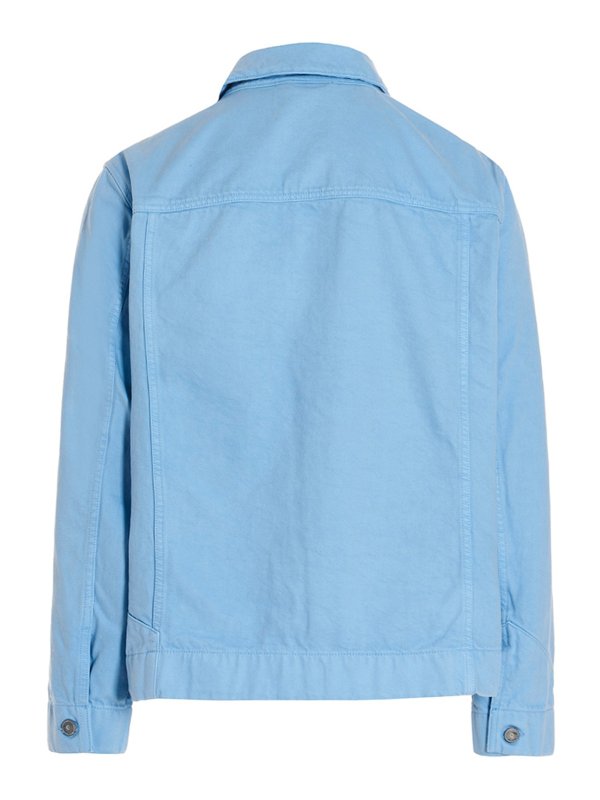 OBJECTS IV LIFE: Abrigos semilargos online - Abrigo Midi - Azul Claro