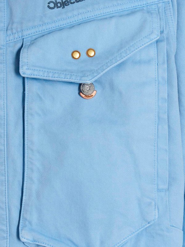 Abrigo Midi - Azul Claro shop online: OBJECTS IV LIFE