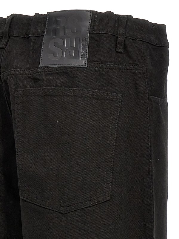 ストレートジーンズ - 黒 shop online: RAF SIMONS