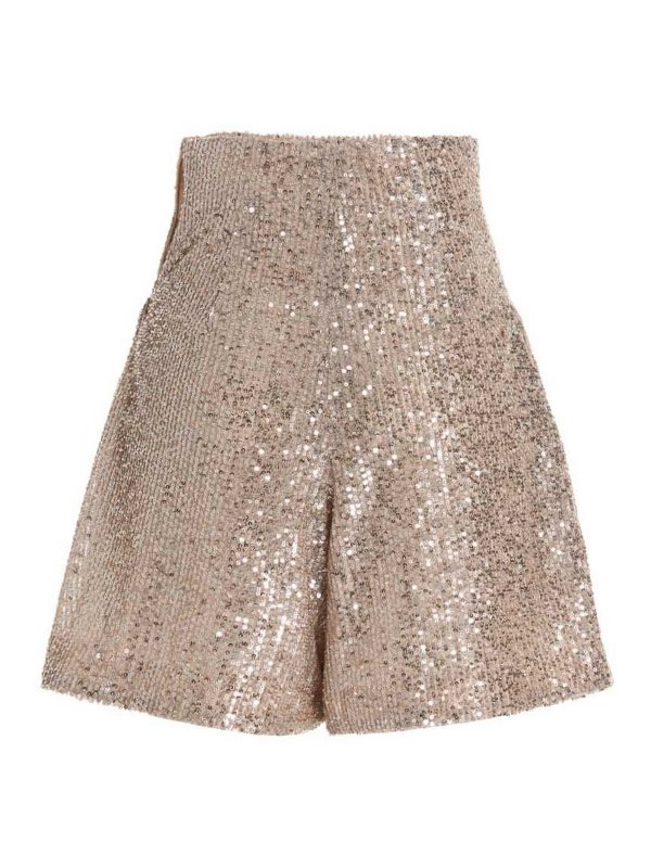 Rochas: Shorts - Shorts - Plata