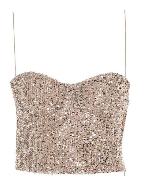 Rochas: Tops & Tank tops - Sequin top