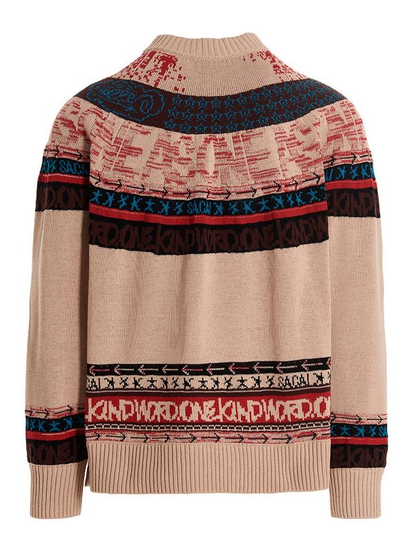 Sacai: maglia collo rotondo online - felpa