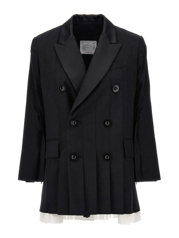 Sacai: Blazer online - Blazer - Schwarz