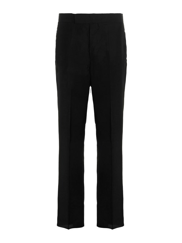 SAPIO: casual trousers - jacquard pants