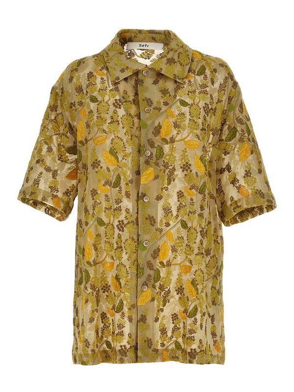 SFR: シャツ - シャツ - 緑