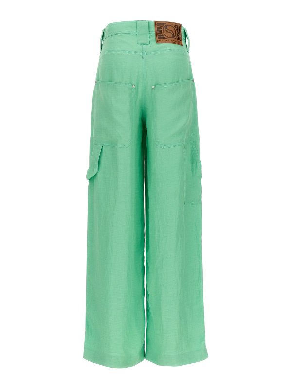 STELLA McCARTNEY: Pantalons casual online - Pantalons Décontractés - Vert