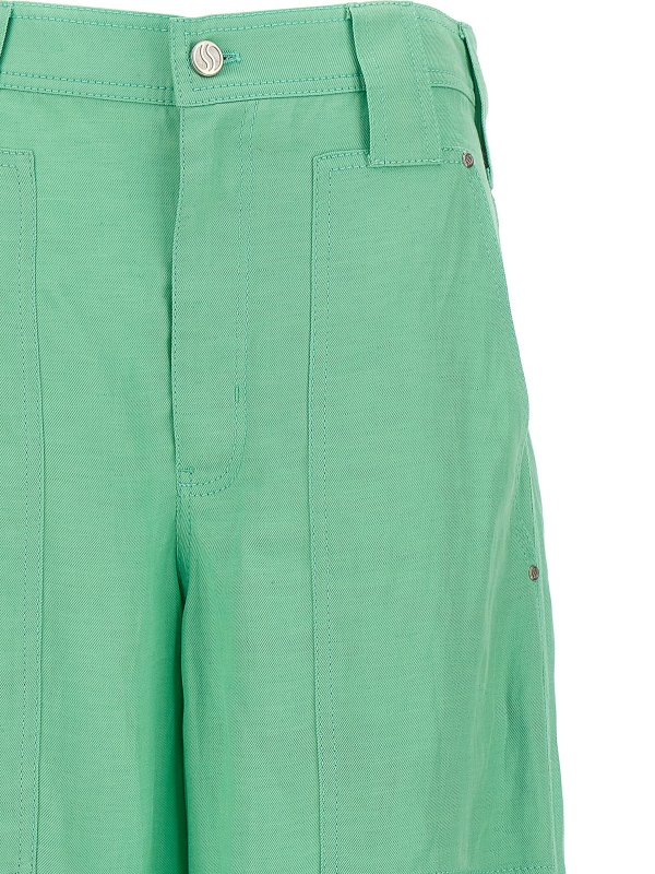 The Best Shops STELLA McCARTNEY: Pantalons casual - Pantalons Décontractés - Vert