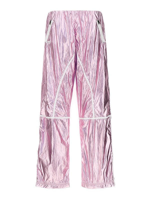 TOM FORD: casual trousers - Laminated track pants